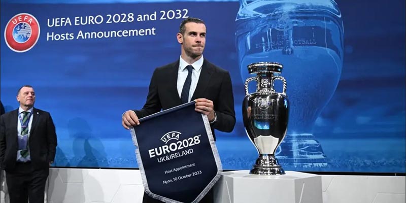 Euro 2028 sẽ diễn ra tại Vương quốc Anh và Ailen